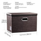 Collapsible Storage Bins with Lids [3 (3 Count)