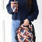 LunchTote Zippered Bag Insulated Neoprene Caddy (Watercolor Whisper / X-Large 6.5 Quart Lunch Tote)