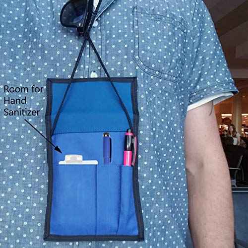 Bulk 20 Pack Ultimate Passport or Trade Show Travel Wallet with THREE Pockets