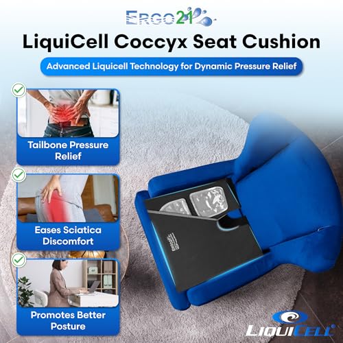 LiquiCell Coccyx Seat Cushion