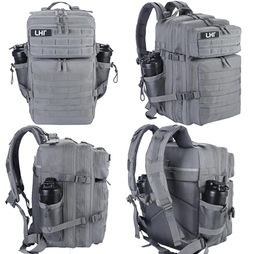 Military Tactical Backpack for Men and Women 45L Army 3 Days Assault Pack Bag Large Rucksack with Molle System
