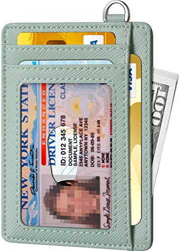 Slim Minimalist Wallet RFID Credit Card Holder for Men
