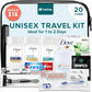 20 Piece Unisex Travel Toiletry Kit
