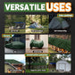 10x15 Feet Tarps Heavy Duty Waterproof 10.5 Mil Outdoor Poly Tarp
