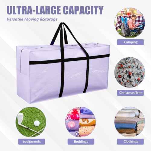 4 Pcs 66 Gallon Extra Large Moving Bags Heavy Duty Storage Bag (4 Count)
