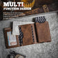Trifold Card Wallet for Men RFID Blocking with Pop Up Credit Card Holder