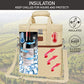 3 Bottle Insulated Leakproof Wine Cooler Bag