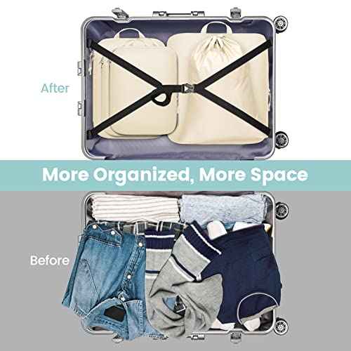 Compression Packing Cubes for Travel (6 Count)