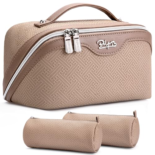 Travel Makeup Bags for Women (3 Count)
