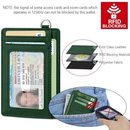 Slim Minimalist Wallet RFID Credit Card Holder for Men