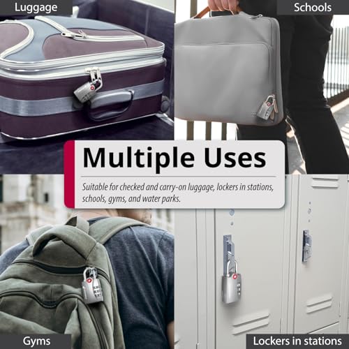 TSA Approved Luggage Locks (2 Count)