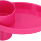 Car Seat Snack Tray, Convenient Toddler Road Trip Essentials Food Plate Cup Holder Tray for Snacks Toys, Entertainment Toddler Carseat Eating Plate Table for Travel ()