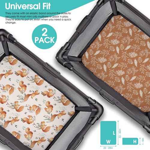 Pack n Play Sheets (2 Count)
