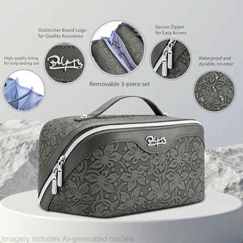 Travel Makeup Bag Cosmetic Bags for Women