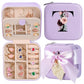 Initial Travel Jewelry Case Organizer