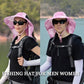 Sun Hat for Men Women with Neck Flap