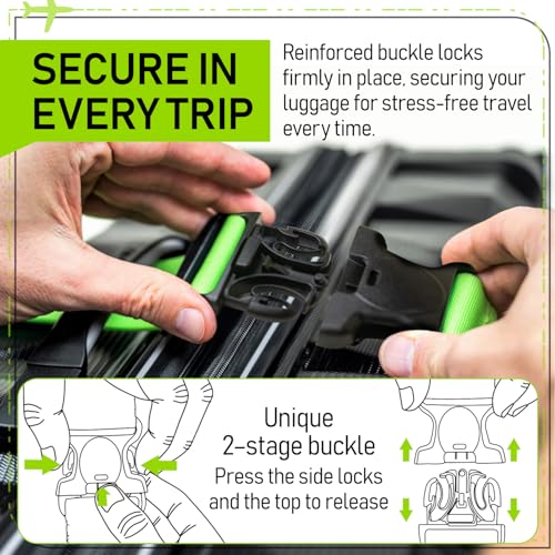 Travel Set Luggage Straps & Silicone Tags