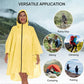 Rain Poncho for Adults with Zipper