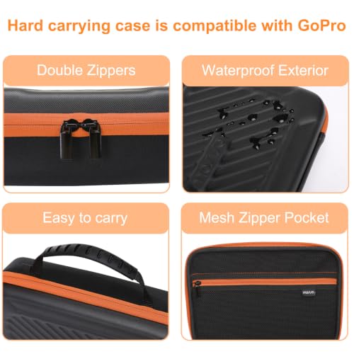 Camera Case Hard Travel Carrying Action Camera Case