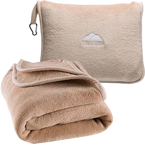Premium Soft Long Travel Blanket Pillow Tall