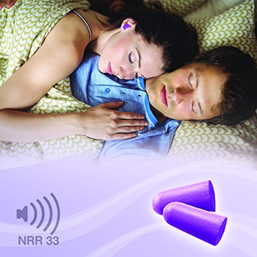 MOLDEX Soft Foam Earplugs Softies® Ear Plugs for Sleeping (100 Count)