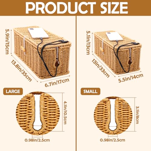 2PCS Cable Management Box