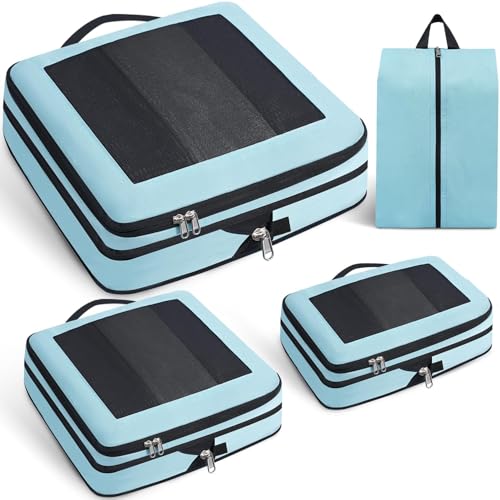 Compression Packing Cubes for Travel (4 Count)