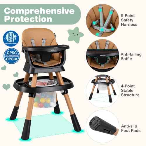 16 in 1 High Chair