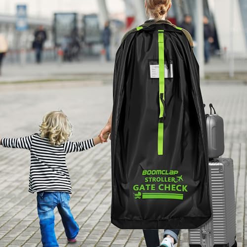 Durable stroller travel bag for airplane
