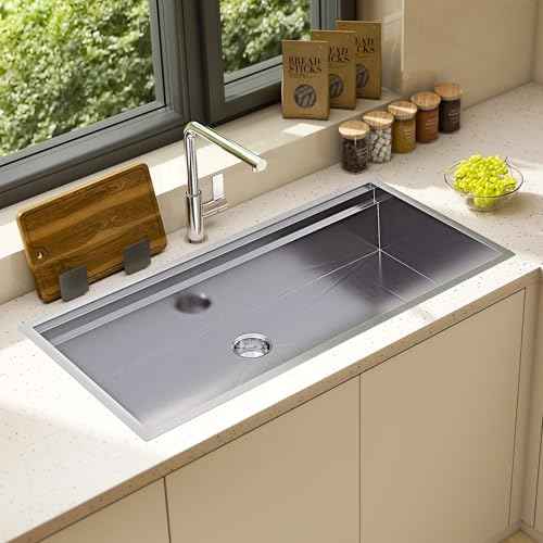 45 x 22 in Workstation Undermount Sink