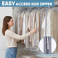 9PK Clear Garment Bags for Hanging Clothes (9 Count)