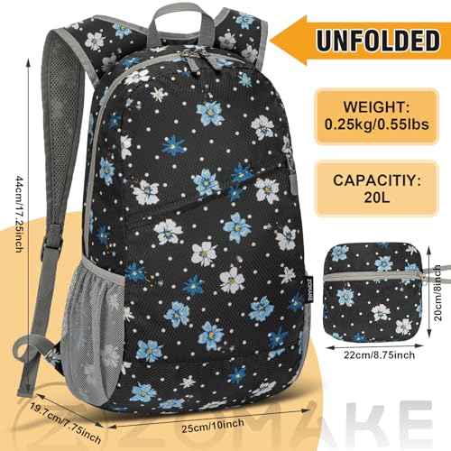 Lightweight Packable Backpack 20L