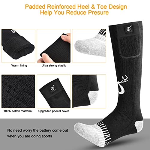 Upgraded Rechargeable Electric Heated Socks (24.6918 Ounce)