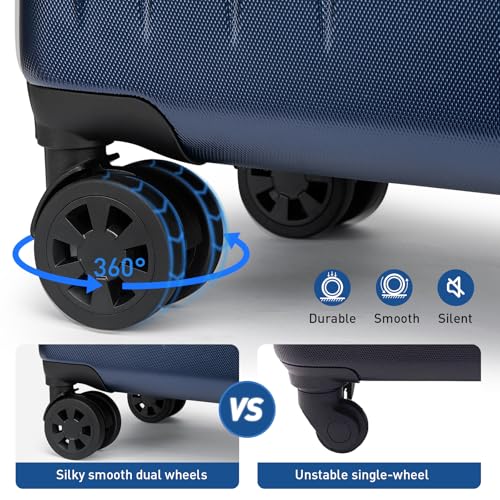 24 Inch Medium Luggage Checked TSA Approved Suitcase