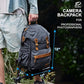 Black Canvas Camera Backpack