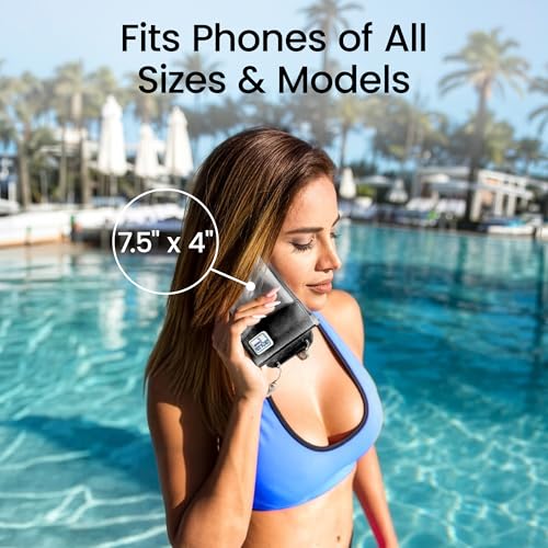 Floating Waterproof Phone Pouch Case Universal for iPhone Android