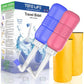2PCS Pink+Blue Portable Bidets +Water Seal Cap (2 Count)