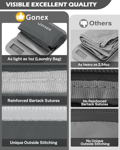 Compression Packing Cubes for Travel (6 Count)