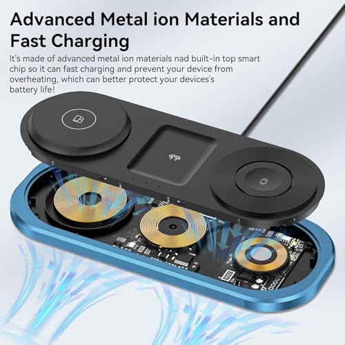 3 in 1 Fast Wireless Charger Stand for iPhone