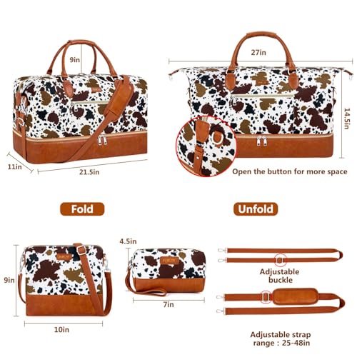 Weekender Bag for Women (3 Count)