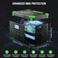 500W Portable Power Station with 100W Foldable Solar Panel