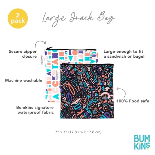Reusable Sandwich and Snack Bags