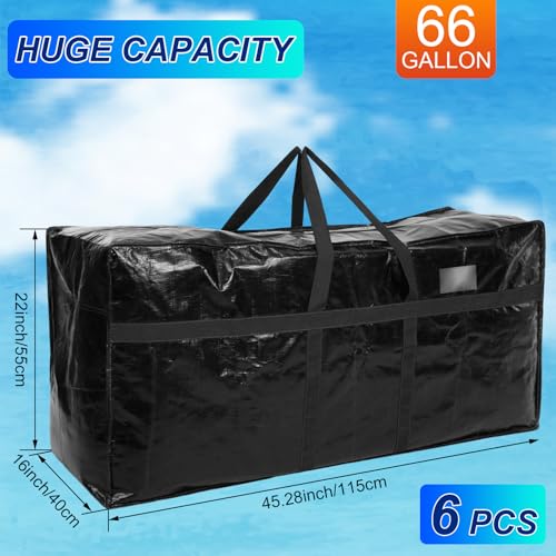 8 Pcs 66 Gallon Extra Large Moving Bags Heavy Duty Storage Bag (8 Count)