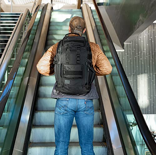 Tactical Backpack and Gym Bag 1000D Nylon Black