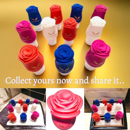 Silicone Travel Bottles for Toiletries (4 Count)
