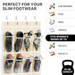 24 Pockets Clear Over the Door Shoe Organizer