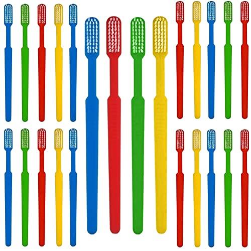 100 Pack Disposable Toothbrushes with Toothpaste (100 Count)