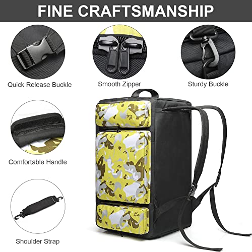 4 Way Gym Bags for Men Gym Duffle Bag Sports Duffle Bag Backpack with Shoe Compartment & Wet Pocket