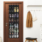 24 Pockets Clear Over the Door Shoe Organizer