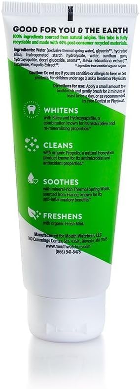 Fluoride Free Hydroxyapatite Toothpaste (6 Ounce)